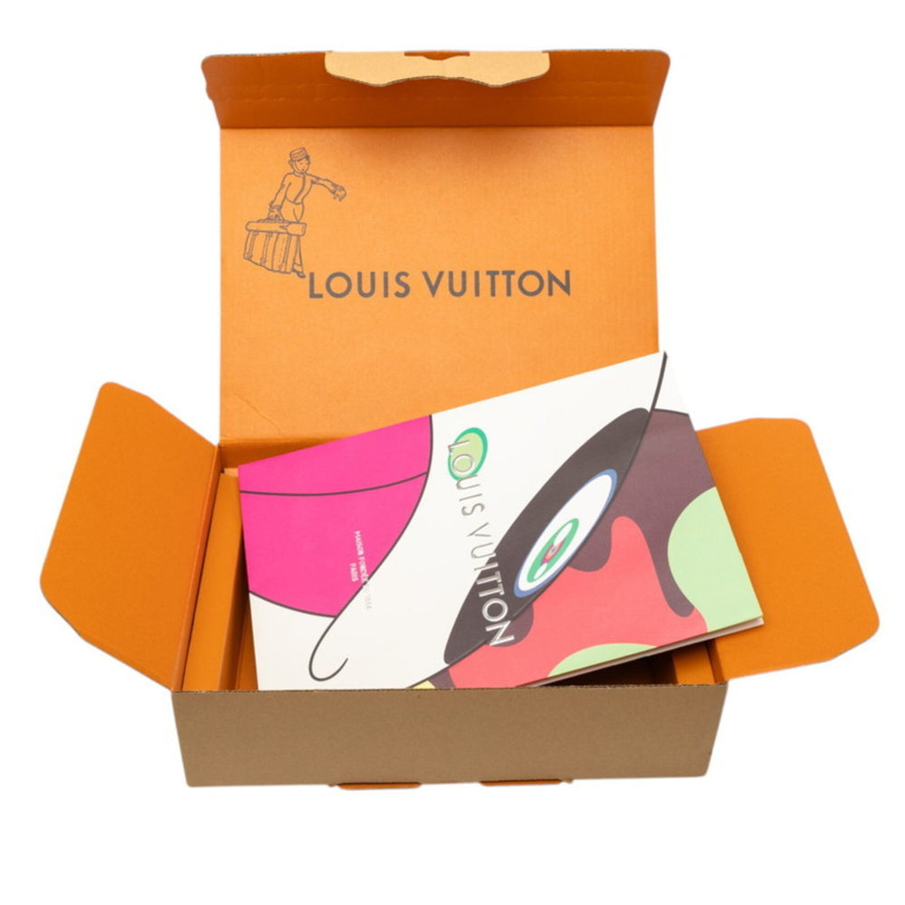Louis Vuitton LV x TM Monogram Pochette Accessoires Takashi Murakami Handbag M13440 Brown Leather Women's LOUIS VUITTON — Like New