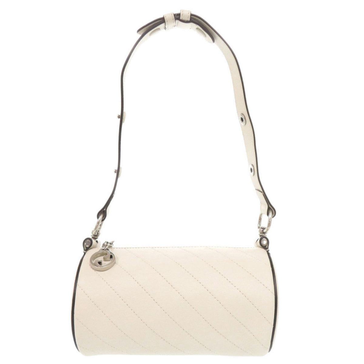 Gucci Blondie 760170 Leather White One-Shoulder Bag 1305GUCCI — Like New