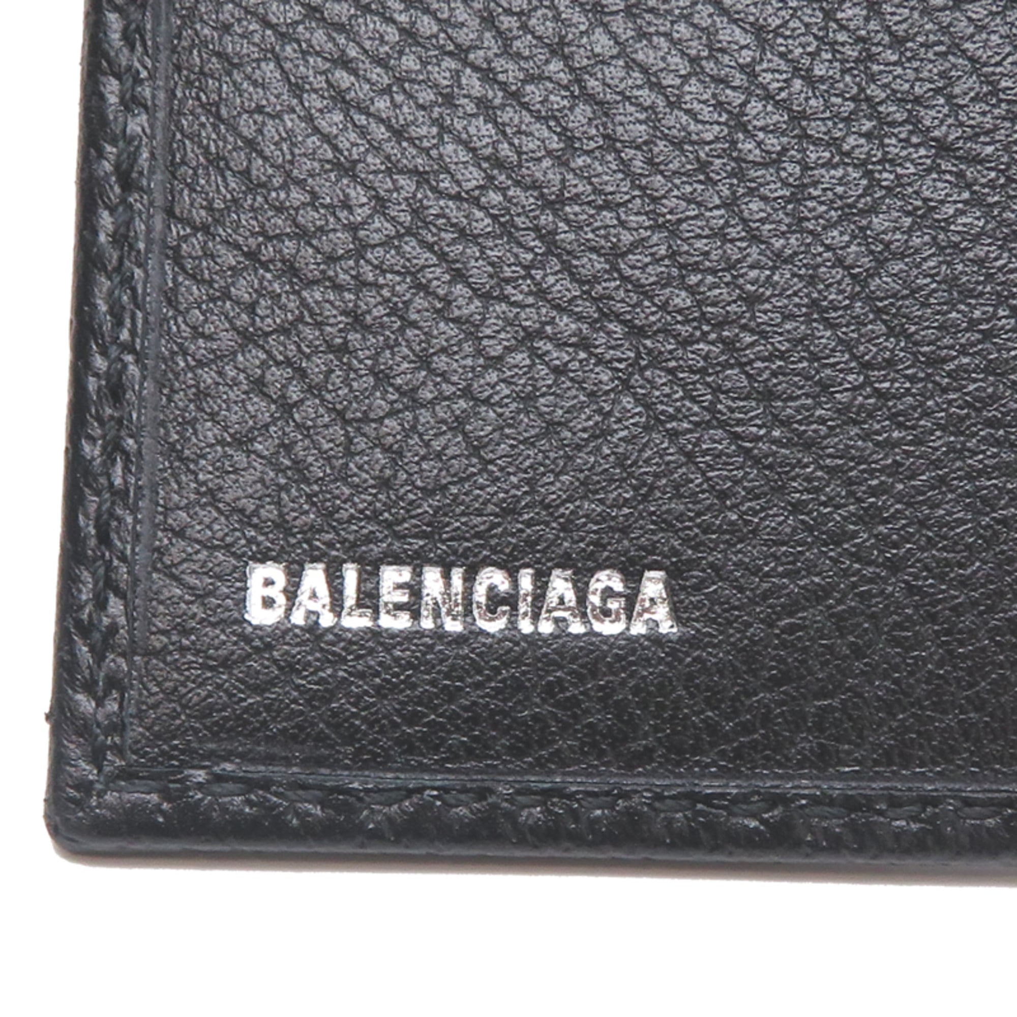 Balenciaga x Gucci The Hacker Project Men's Bifold Wallet 680430 Canvas Black
