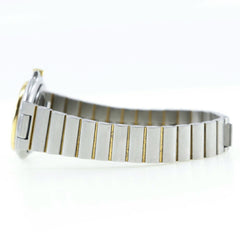 Dunhill Millennium Watch Stainless Steel x Gold Plated Swiss Made Silver/Gold Quartz Analog Display Dial Women's — Good