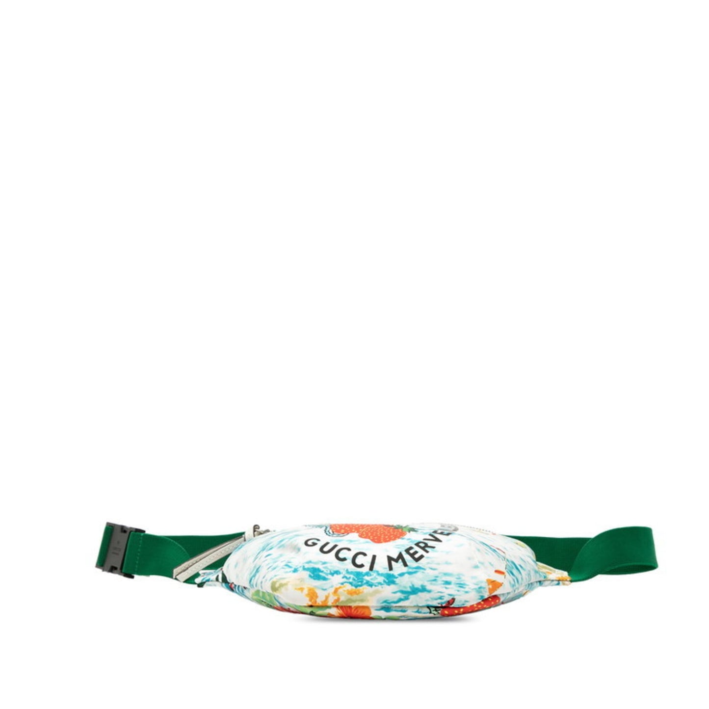 Gucci Children's Strawberry Seahorse Body Bag/Waist Bag 502095 Blue Multicolor Nylon Women's GUCCI