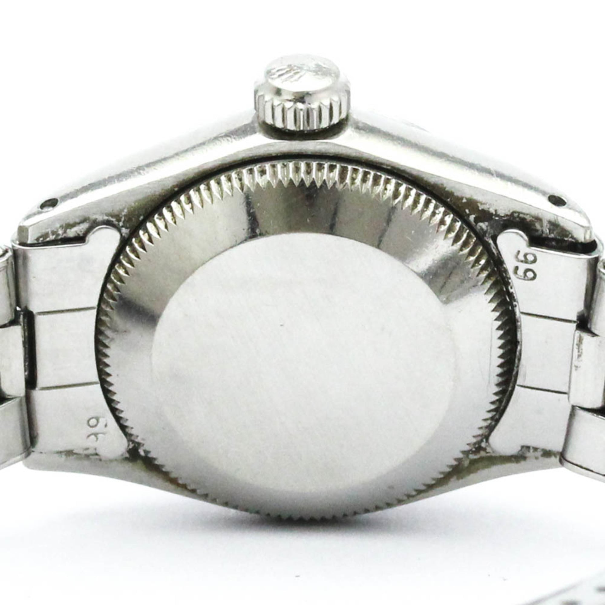 ROLEX Oyster Perpetual Date 6516 Steel Automatic Ladies Watch Vintage — Good