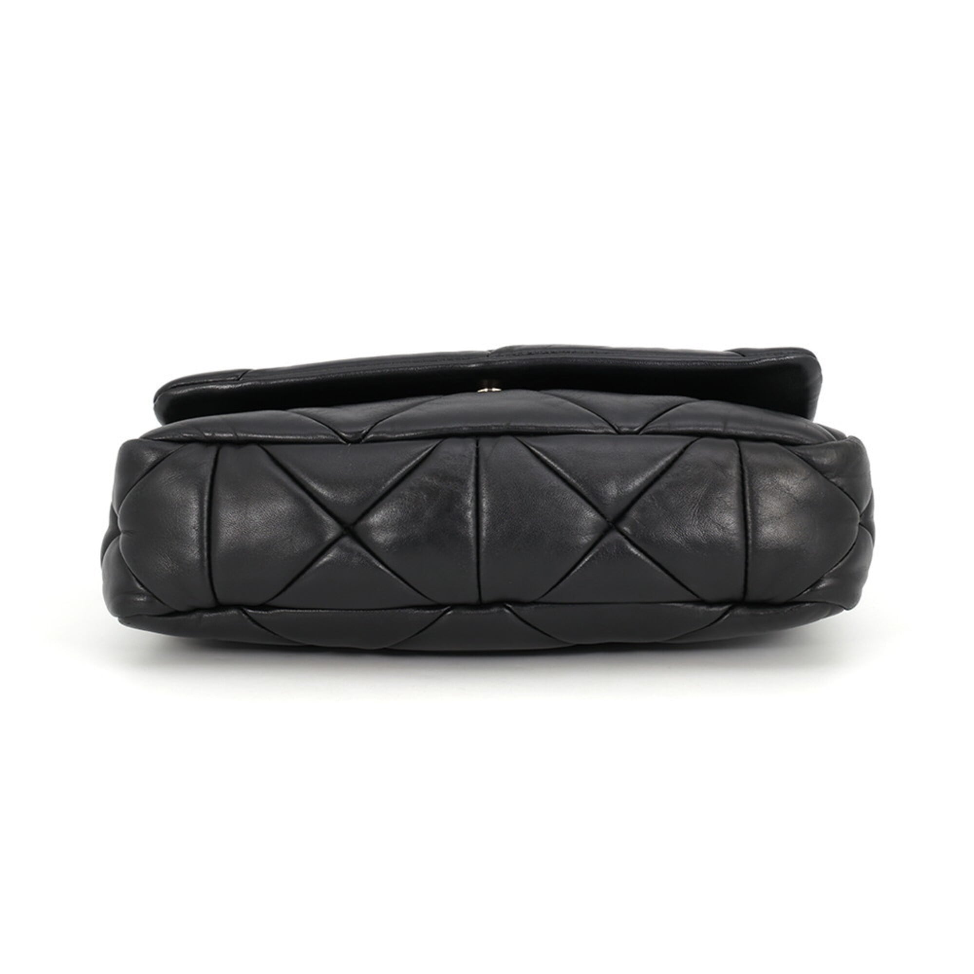 Prada Handbag System Patchwork Leather 1BD291 PRADA Black — Like New
