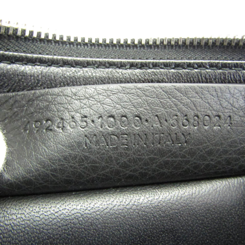 Balenciaga Everyday Pouch M 492465 Women,Men Leather Clutch Bag,Pouch Black — Like New