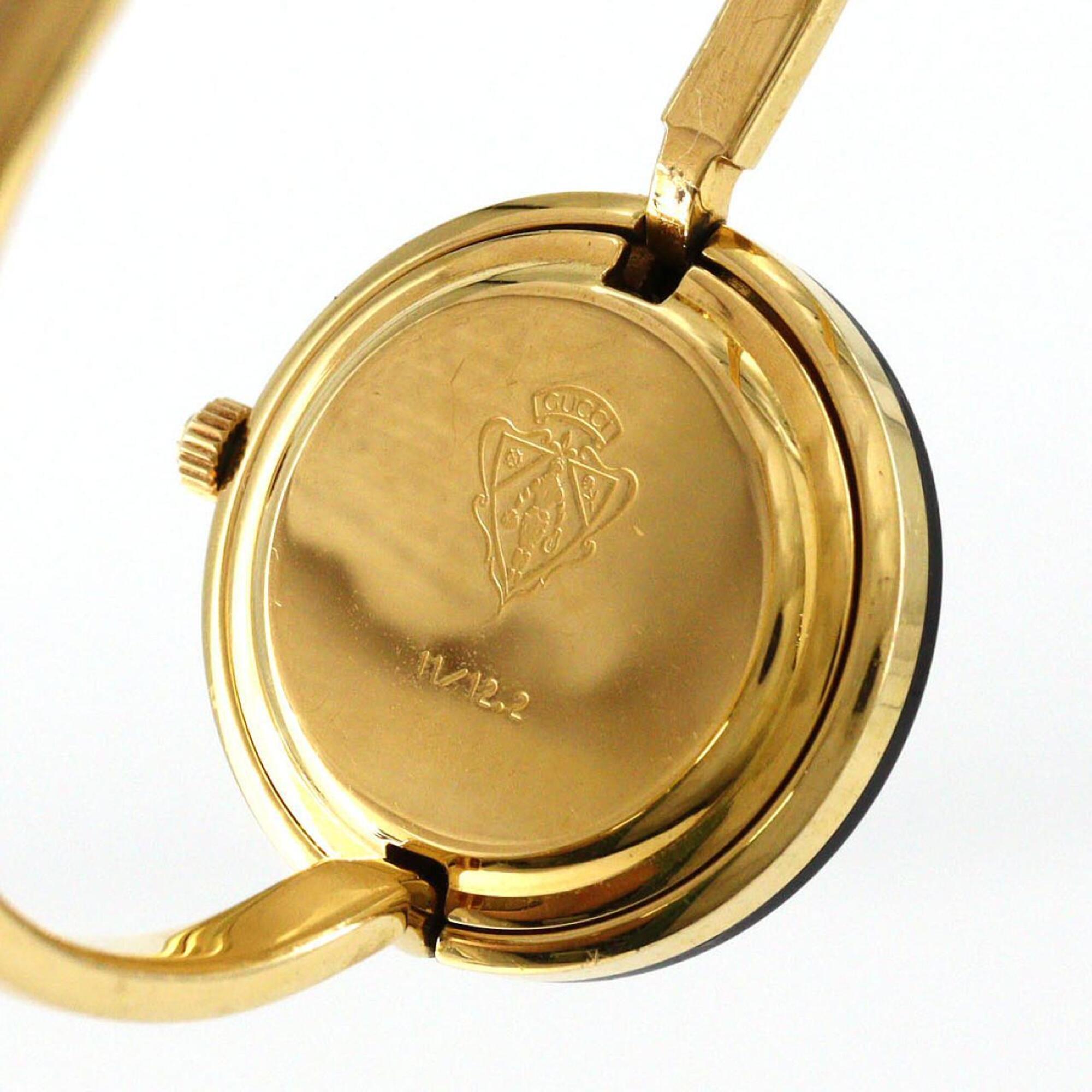 Gucci Change Ring GP Medium Size 11 12.2 Quartz Watch — Good
