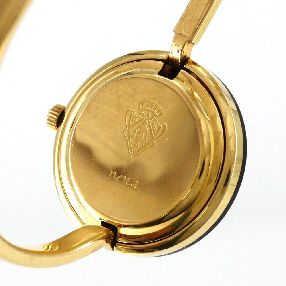 Gucci Change Ring GP Medium Size 11 12.2 Quartz Watch — Good