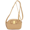 Salvatore Ferragamo Vara Ribbon Shoulder Bag Leather Women's