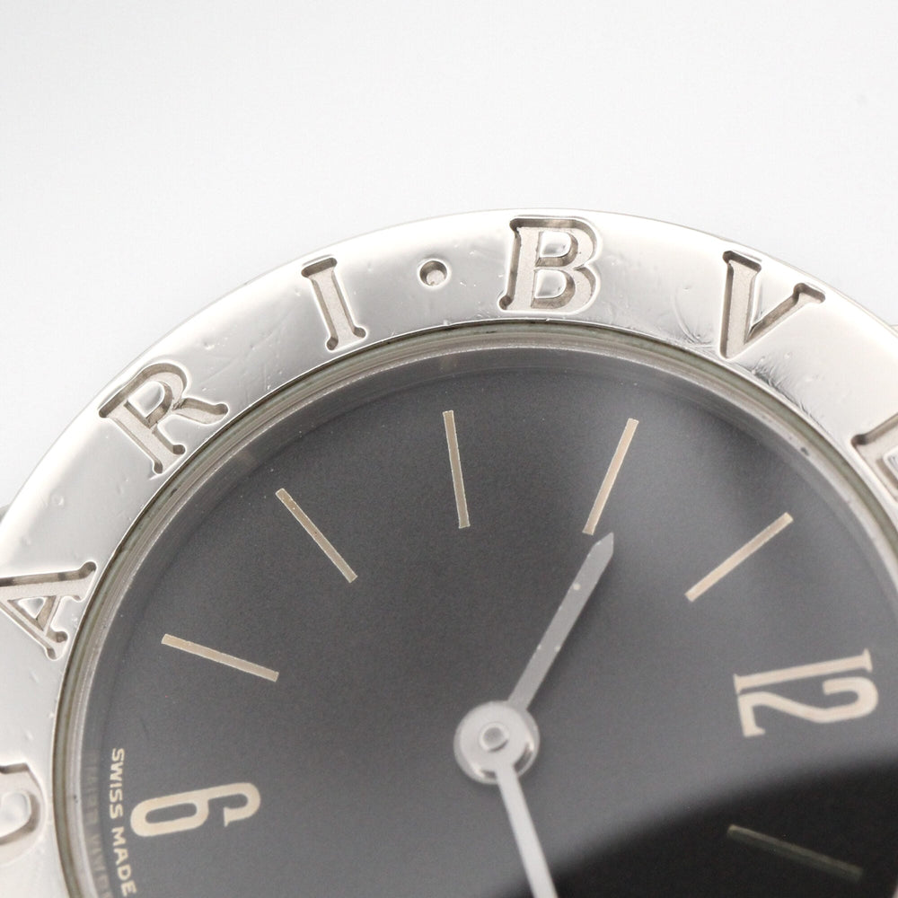 Bulgari BVLGARI Watch Stainless Steel Ladies Black BB26SSD — Very Good