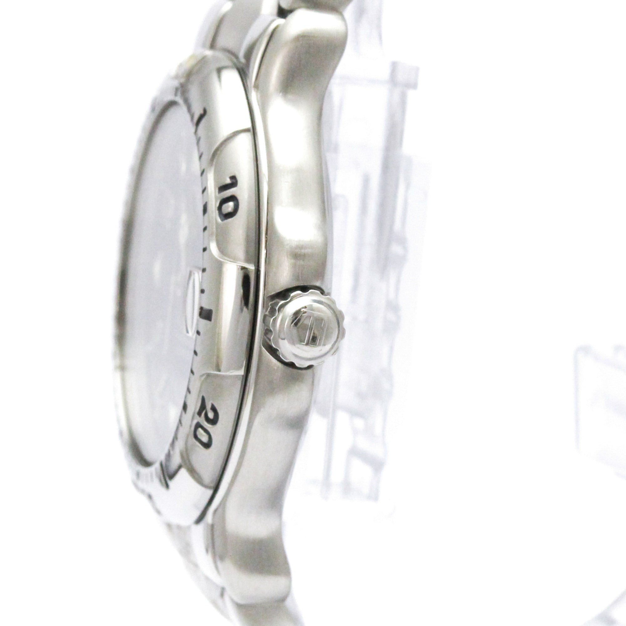 TAG HEUER 6000 Chronometer Steel Automatic Mens Watch WH5113 Polished — Very Good