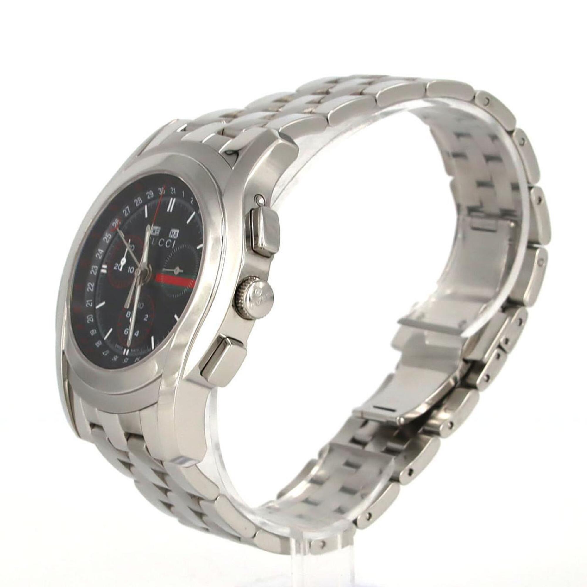 Gucci 5500CHRONO YA055206 SS Quartz Watch — Good