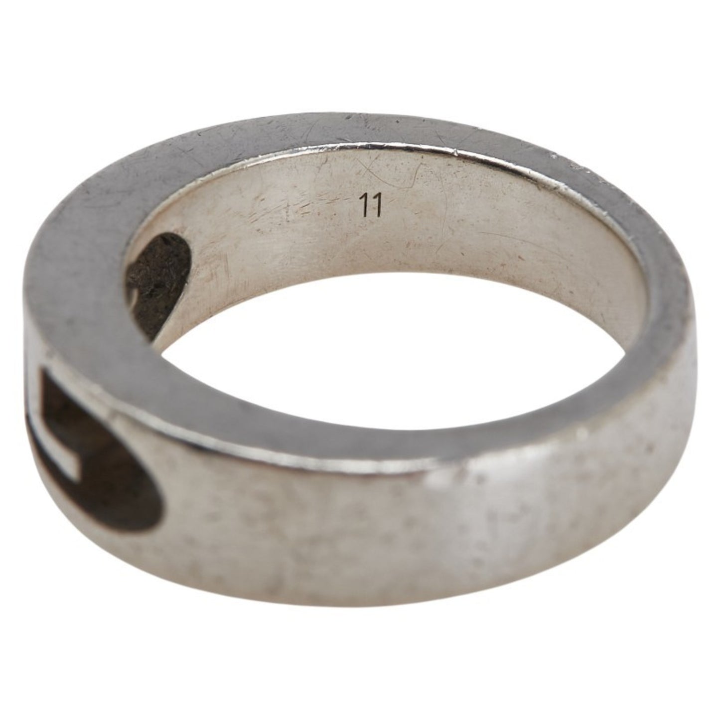 Gucci GG Ring #11 SV925 Silver Men's GUCCI