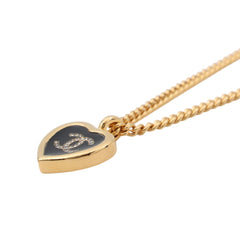 Chanel Necklace Coco Mark Heart F25 B ABG318 CHANEL Women's NECKLACE — Like New
