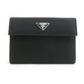Prada PRADA Tri-fold Wallet Nylon Black Unisex h31801g