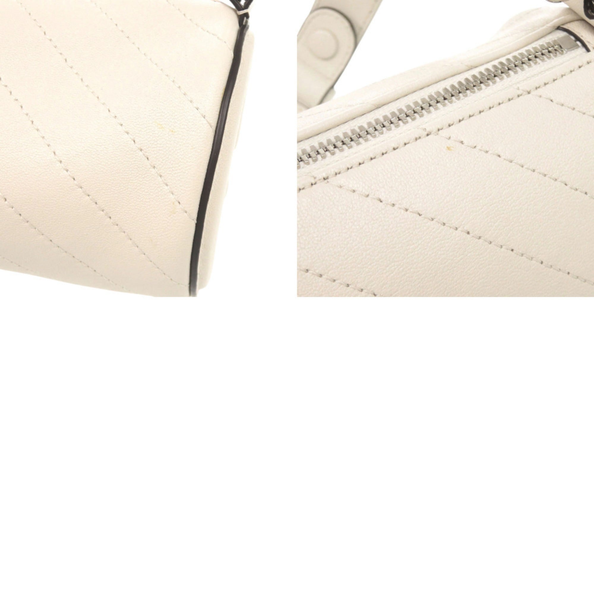 Gucci Blondie 760170 Leather White One-Shoulder Bag 1305GUCCI — Like New