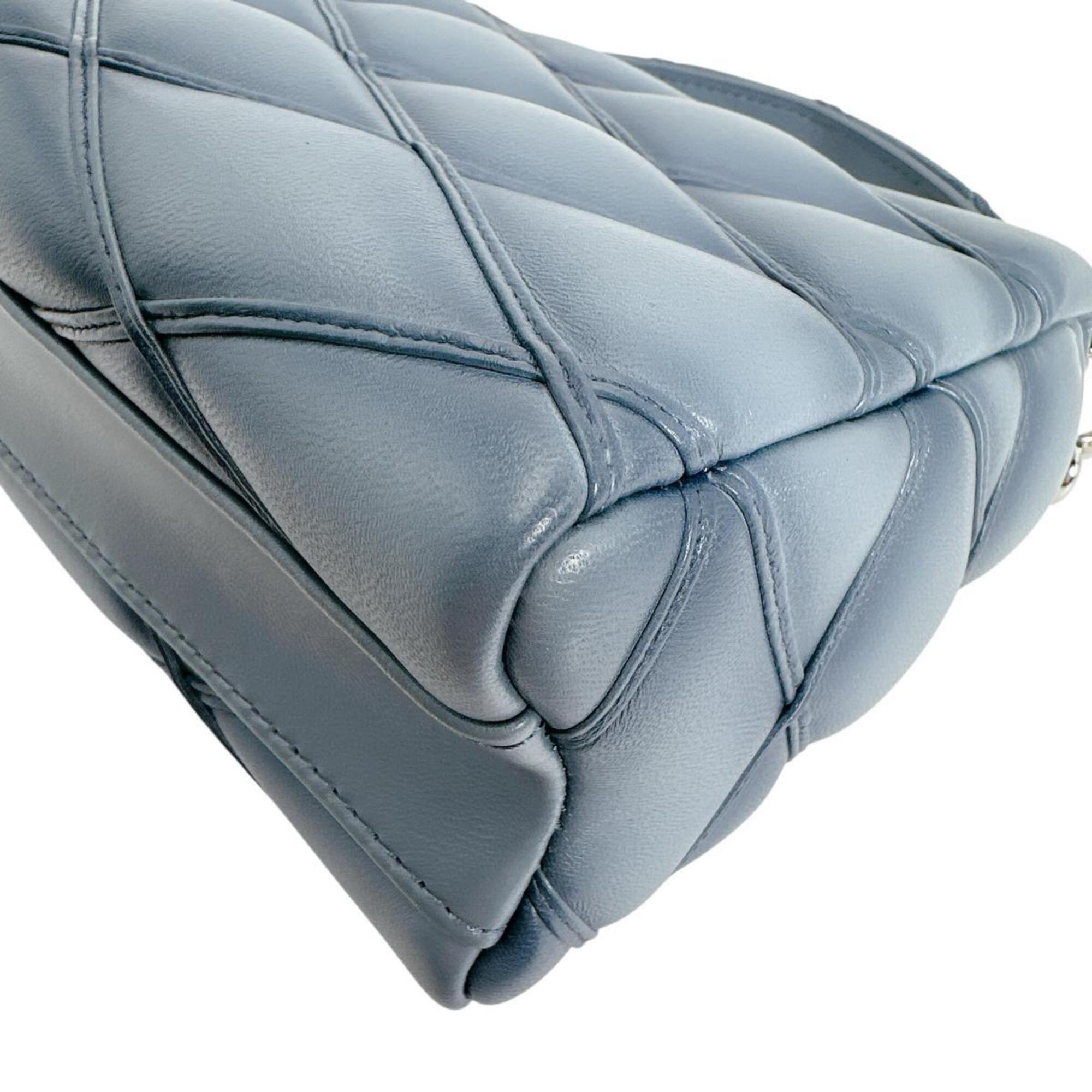 Louis Vuitton LOUIS VUITTON Handbag Maltage GO-14PM Lambskin M12434 Denim Blue — Like New
