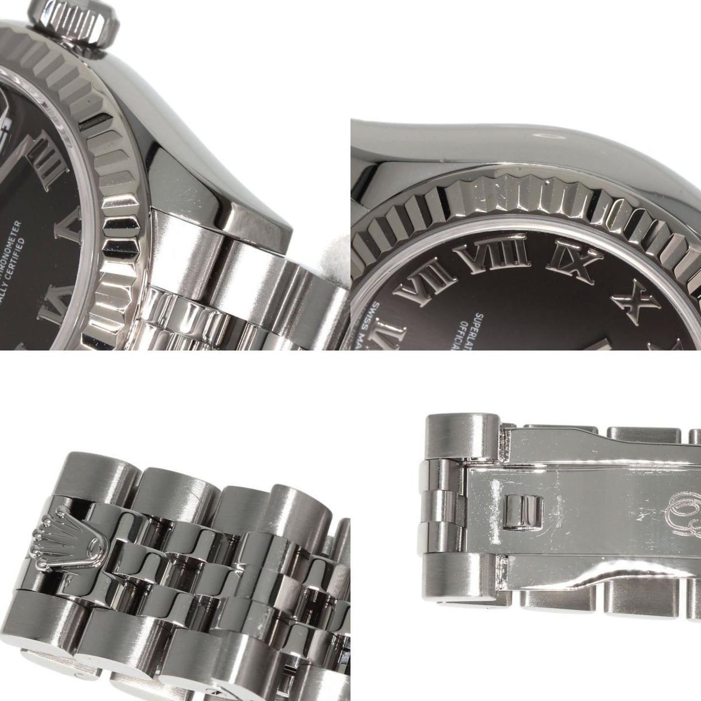 Rolex 279174 Datejust 28 Watch Stainless Steel SS K18WG Ladies ROLEX