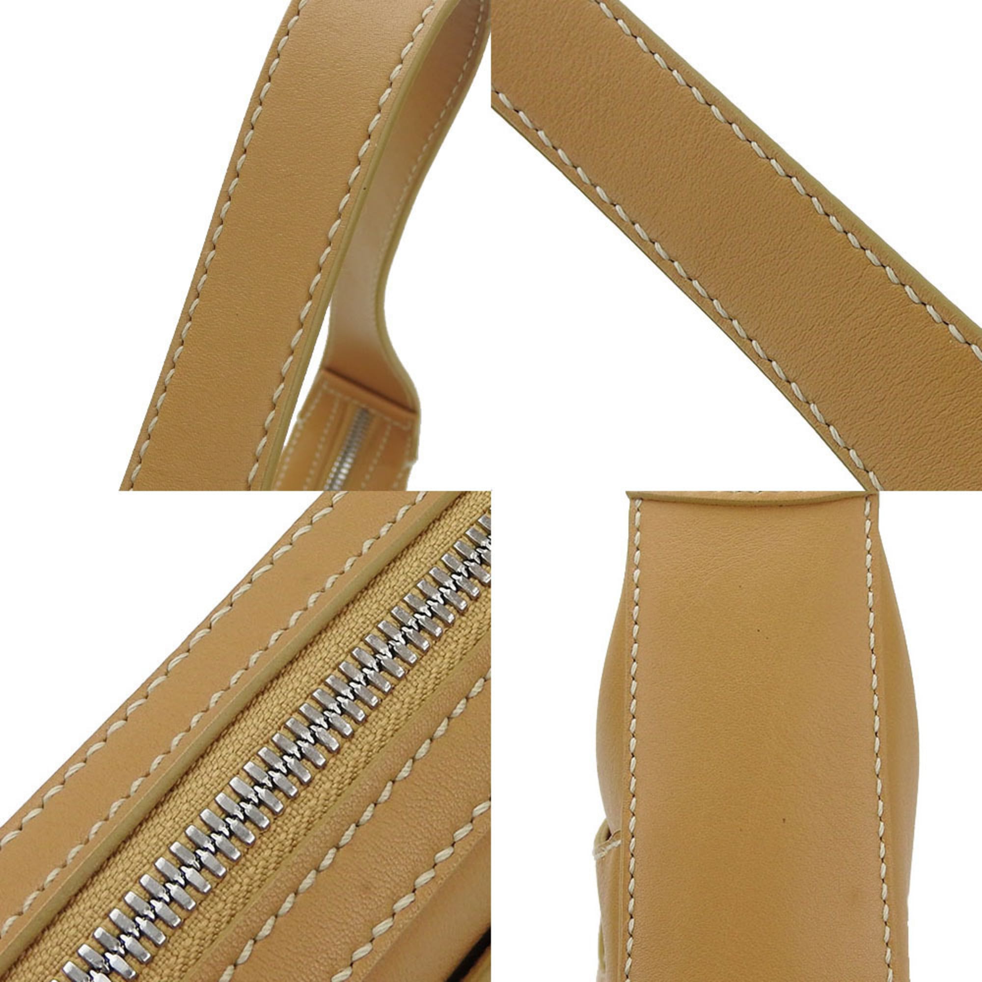 Salvatore Ferragamo one shoulder bag DH-21 4380 Gancini leather camel chic ladies