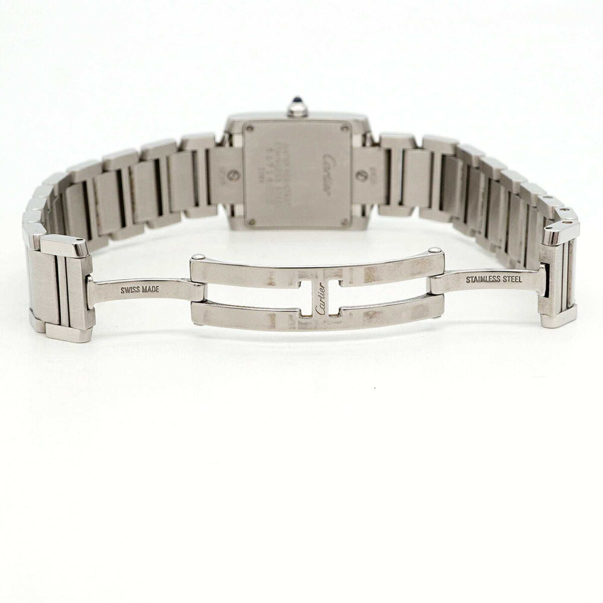 Cartier Tank Française SM W51008Q3 Ivory Dial Women's Watch — Good