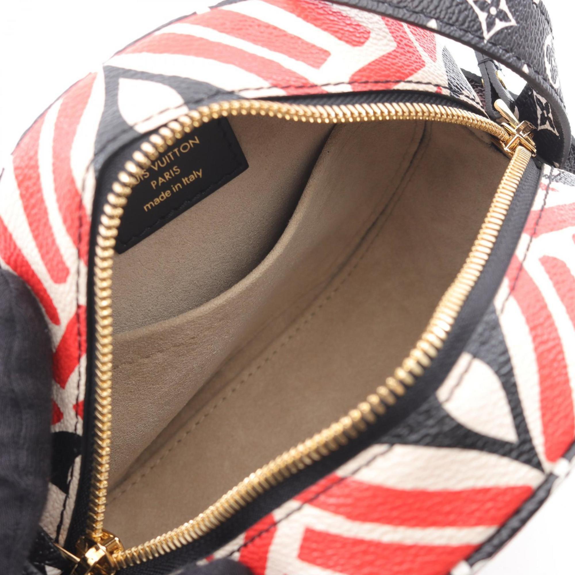 Louis Vuitton LV Crafty Boite Chapeau Souple Shoulder Bag in Coated Canvas Monogram Giant, Women's, Red, Black, and Multicolor, M45366