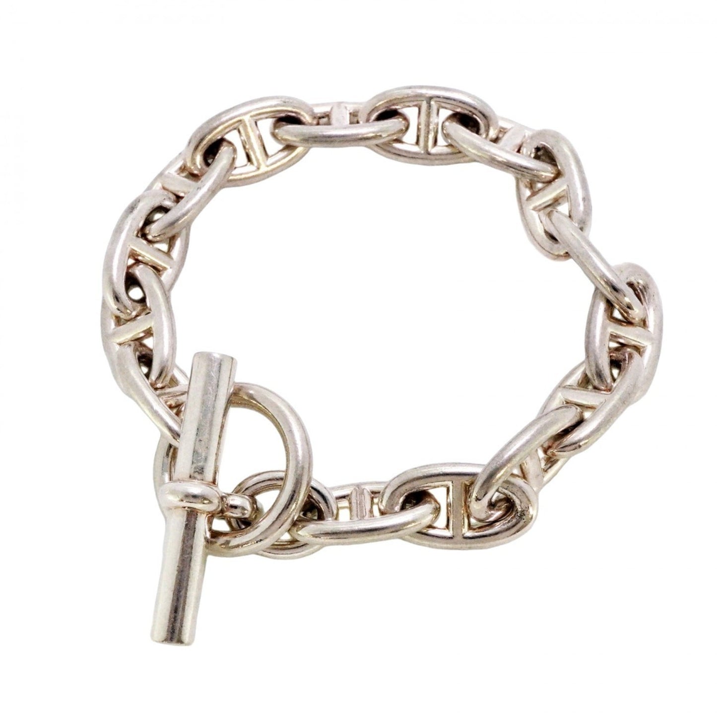 Hermes Hermès Chaine d'Ancre GM Bracelet, 15 links, 925 silver, for men and women