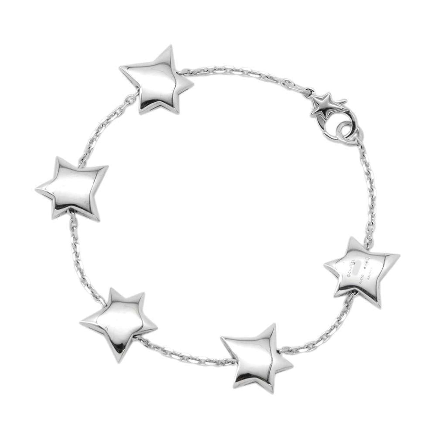 Chanel Bracelet Comet Collection Diamond 30P Approx. 0.90ct 18KWG White Gold J2788 CHANEL