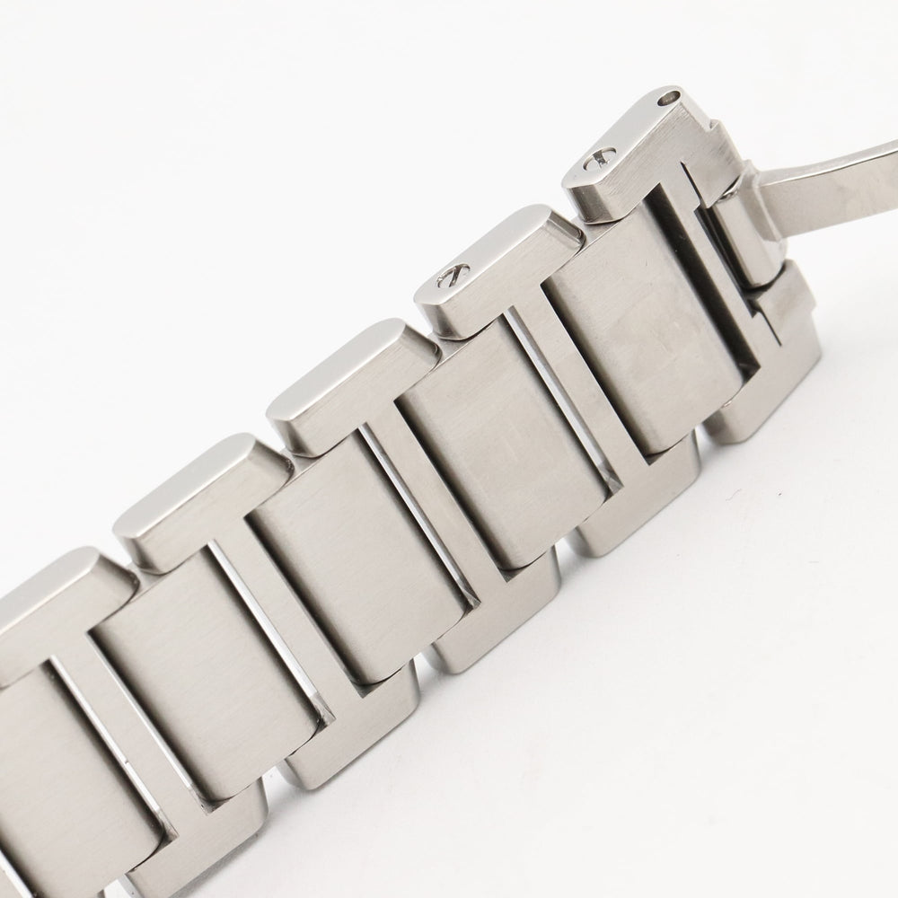 Cartier Tank Française SM Watch, Stainless Steel, Ladies, Pink/Pink Shell, W51028Q3 — Very Good