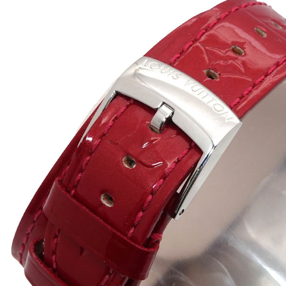 Louis Vuitton Tambour Heart Pomme d'Amour Q1314 Women's Watch 12P Diamond Red Quartz — Very Good