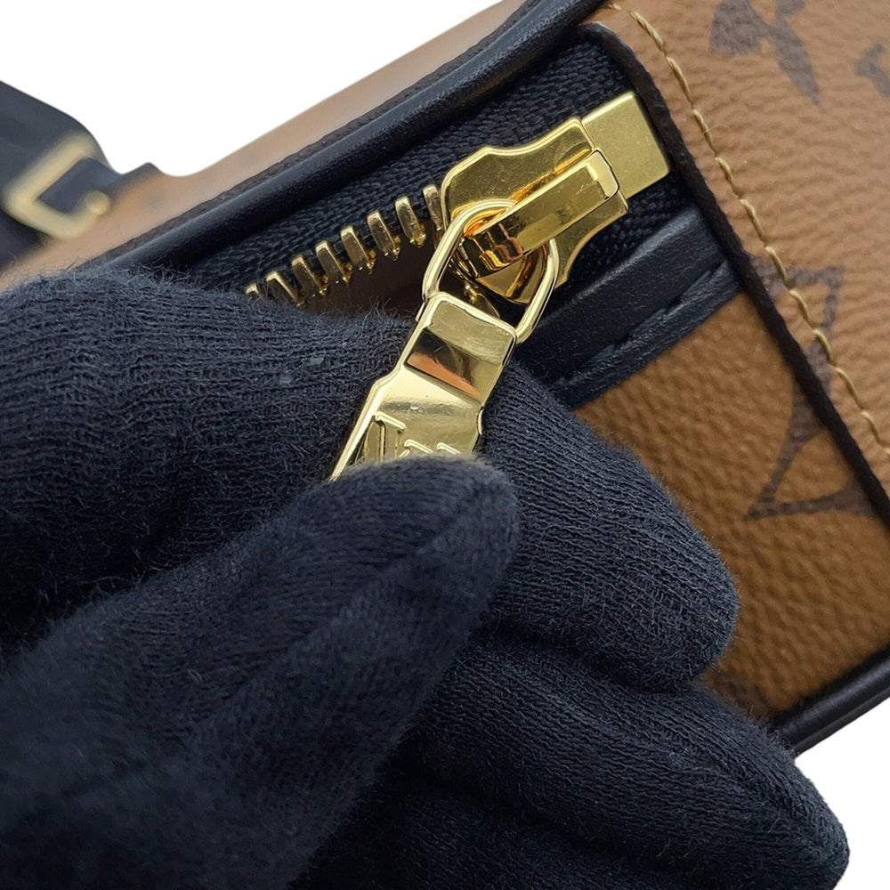 Louis Vuitton Shoulder Bag Monogram Reverse Mini Boite Chapeau M68276 LOUIS VUITTON 2-way Handbag — Like New