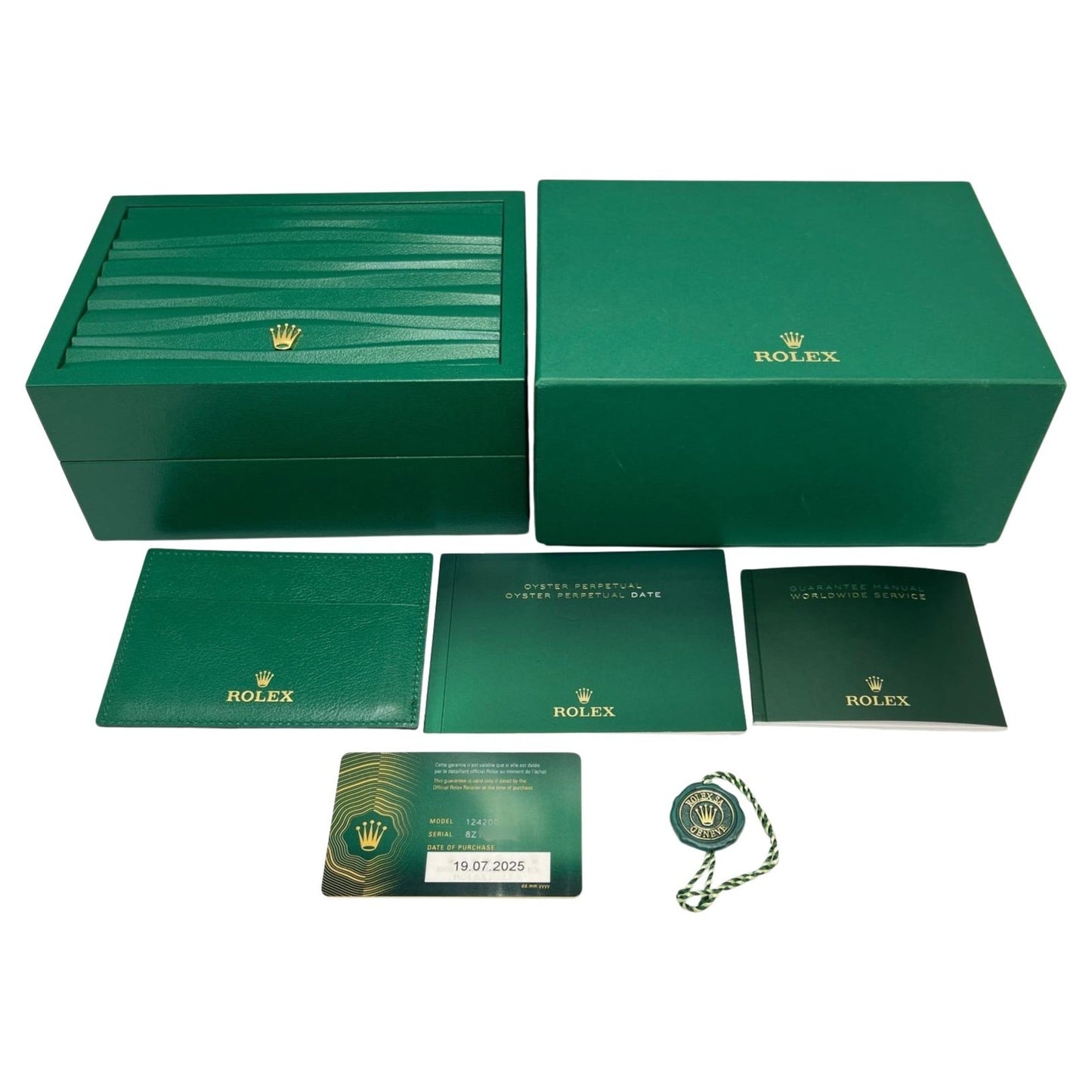 Rolex Oyster Perpetual 34 Pistachio Women's Watch 124200 Stainless Steel Men's