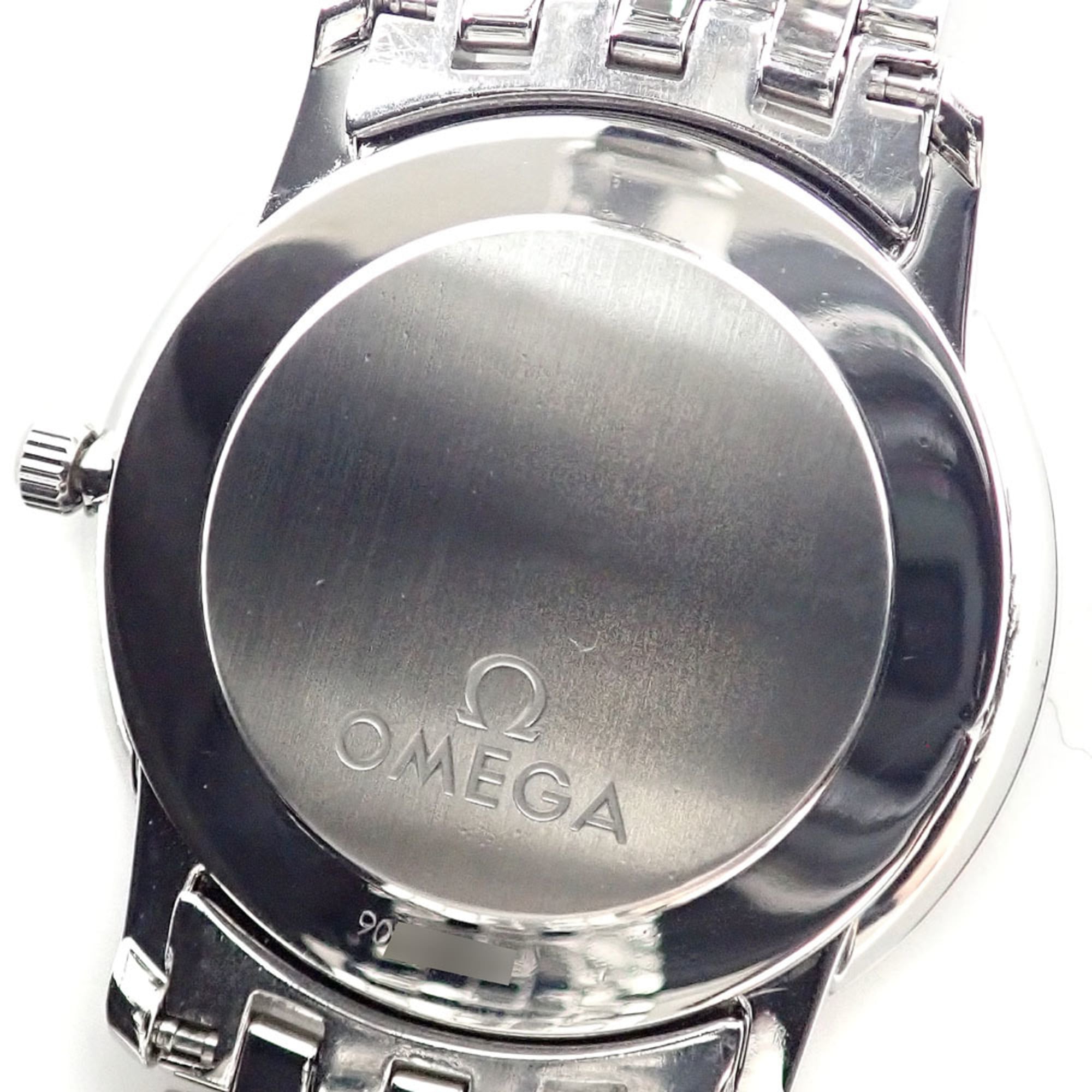 Omega De Ville Men's Quartz Watch, Stainless Steel, 4510.52.00, Battery-Powered — Good