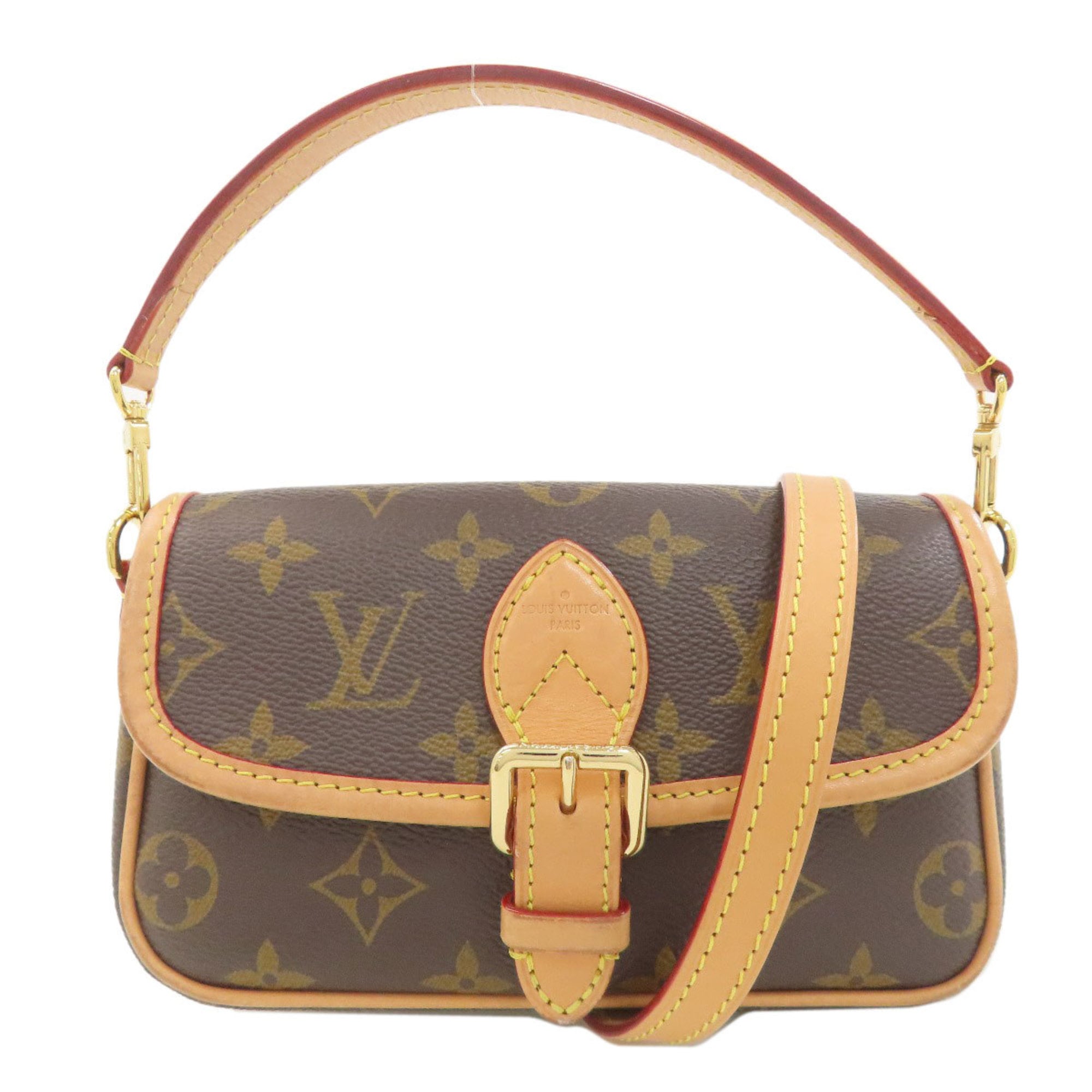 Louis Vuitton M83298 Nano Diane Handbag Monogram Canvas Women's LOUIS VUITTON