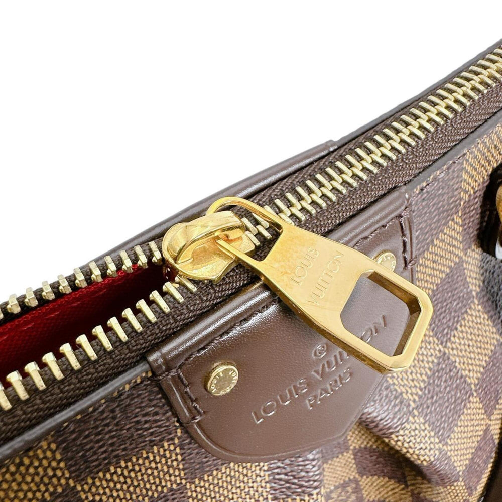Louis Vuitton LOUIS VUITTON Damier Siena PM Handbag, Canvas, N41545 Brown — Like New