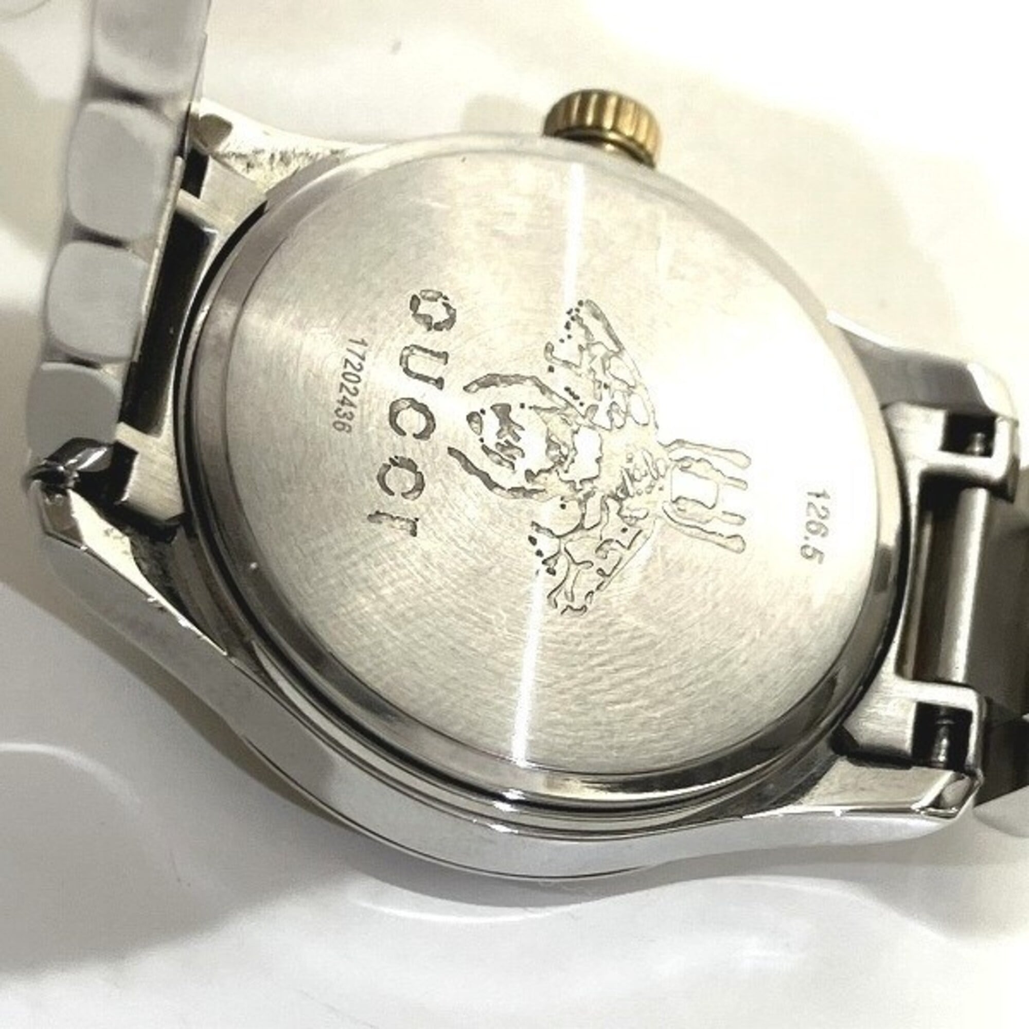 Gucci G-Timeless 126.5 Quartz Cat Head Watch for Women — Good