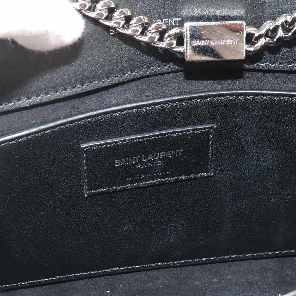 Saint Laurent Kate Small Chain Shoulder Handbag, Leather, Black, 474366 — New - Store Return