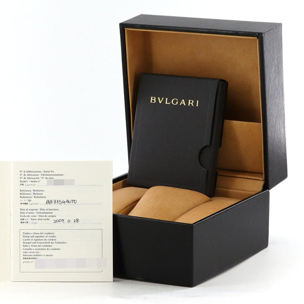 Bulgari Combination BB33SGAUTO BB33WSGD AT SSxYG Automatic Watch — Good
