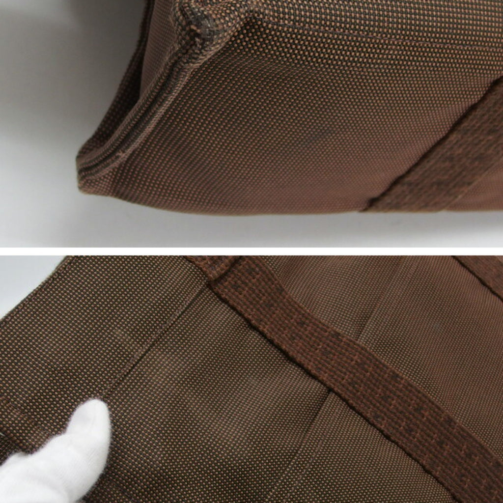 Hermes Air Line MM Tote Bag Dark Brown