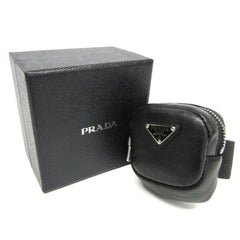 Prada Belt Pouch 1TT137 Women,Men Leather Pouch Black — Like New