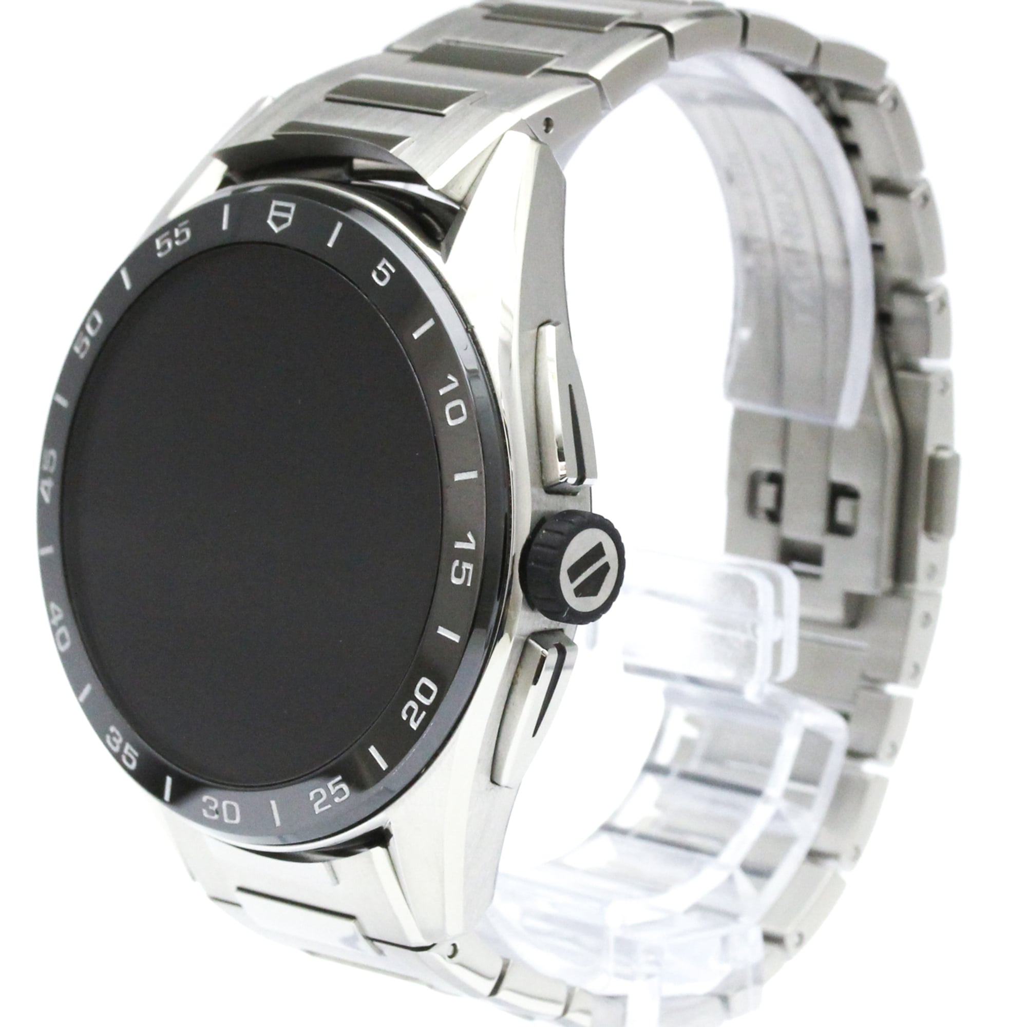 TAG HEUER Connected Calibre 4 Ceramic Steel Quartz Watch SBR8A10.BA0616 — Very Good