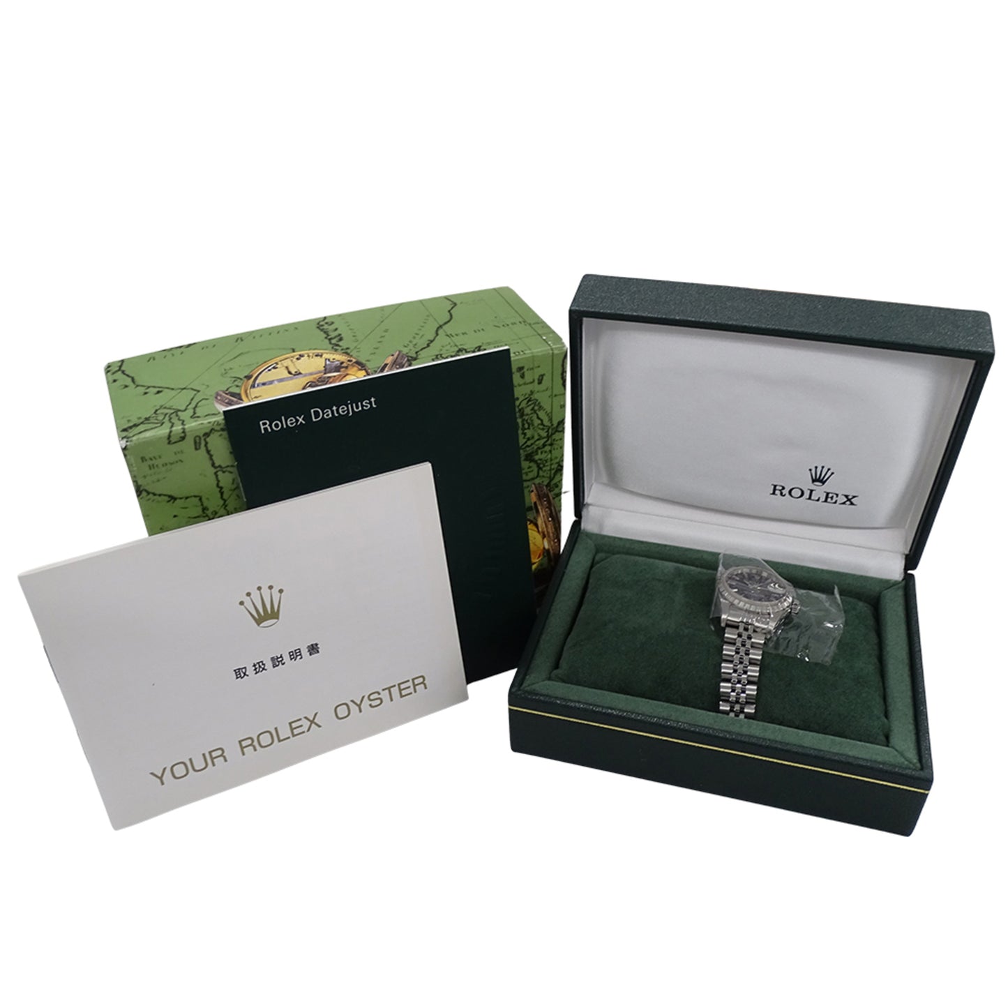 Rolex Oyster Perpetual Date 79240, A-series, Women's Automatic Watch, Stainless Steel, Silver/Black, Polished