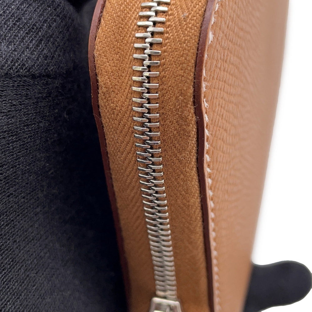 Hermes Hermès Azap Long Silkin Gold Wallet/Epson B Stamp Wallet