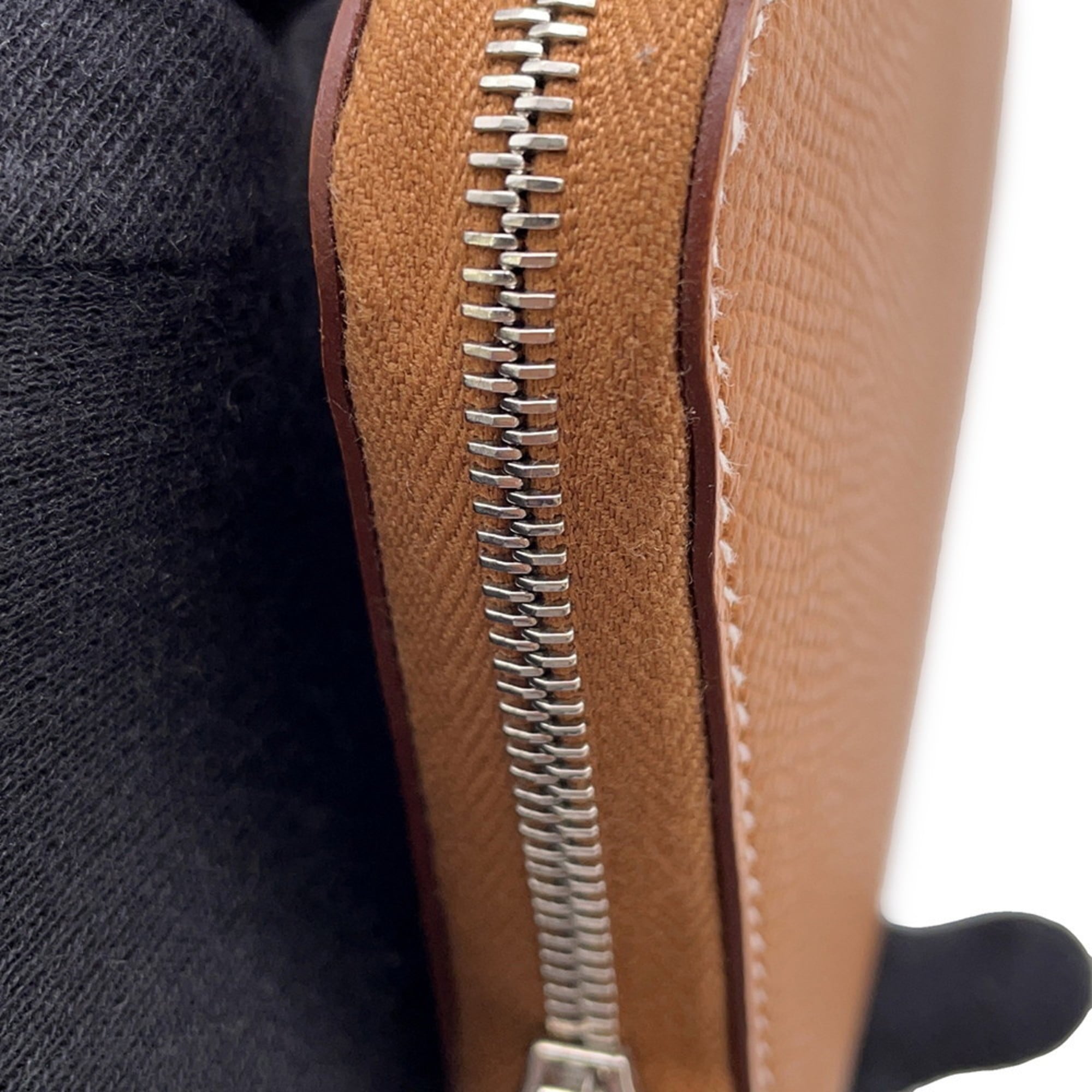 Hermes Hermès Azap Long Silkin Gold Wallet/Epson B Stamp Wallet