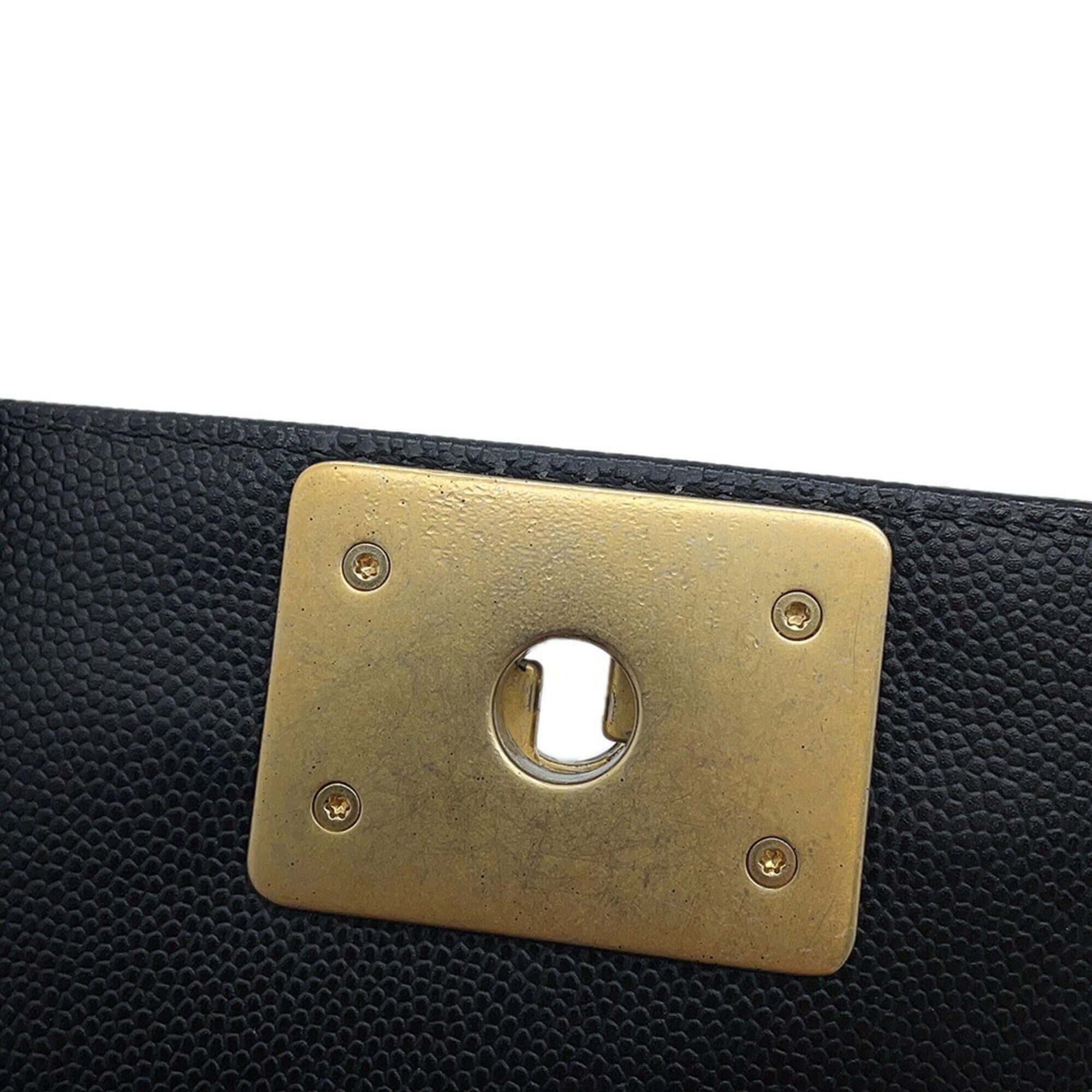 Chanel Chain Shoulder Bag Boy Small Matelassé Coco Mark A67085 BOY CHANEL Handbag Black Women's — Like New