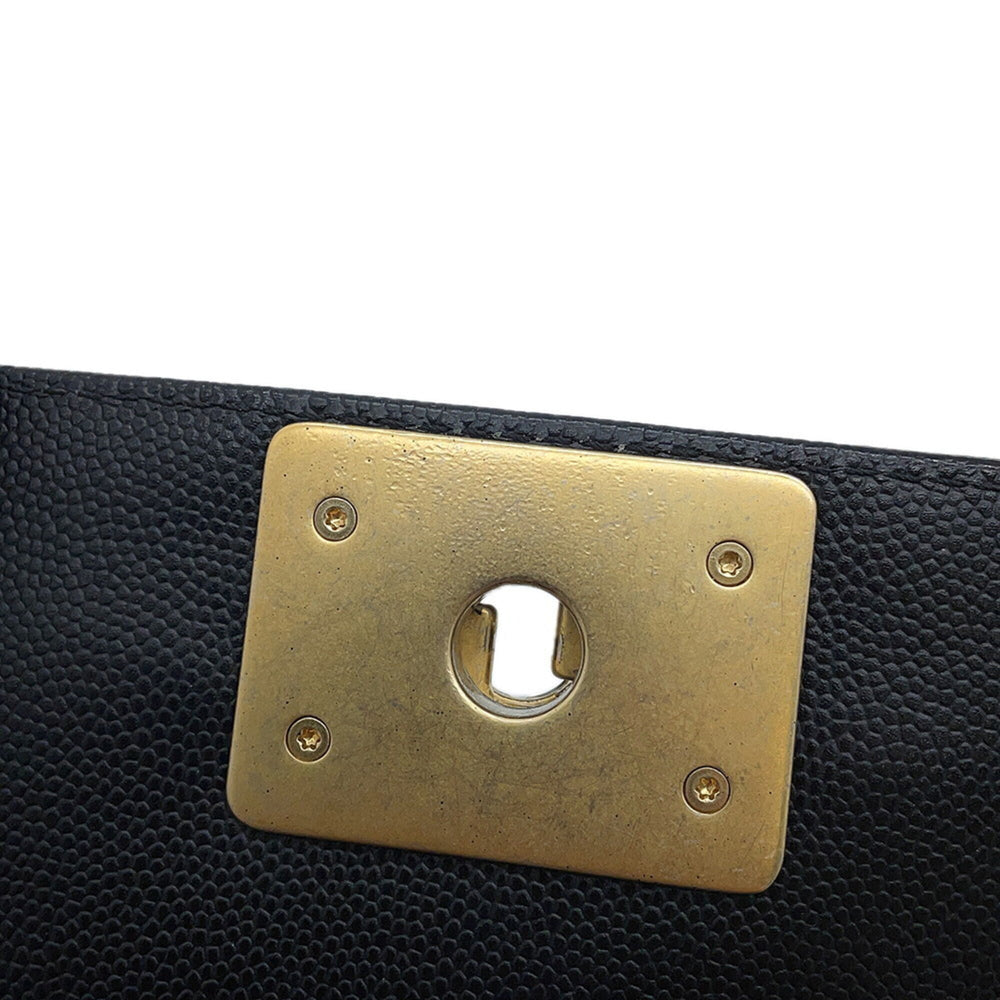 Chanel Chain Shoulder Bag Boy Small Matelassé Coco Mark A67085 BOY CHANEL Handbag Black Women's — Like New