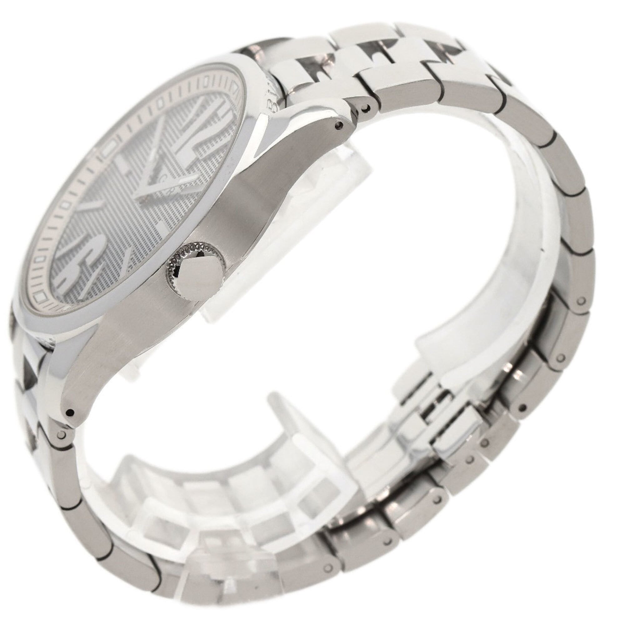 BVLGARI ST42SS Solotempo Watch Stainless Steel SS Men's — Very Good