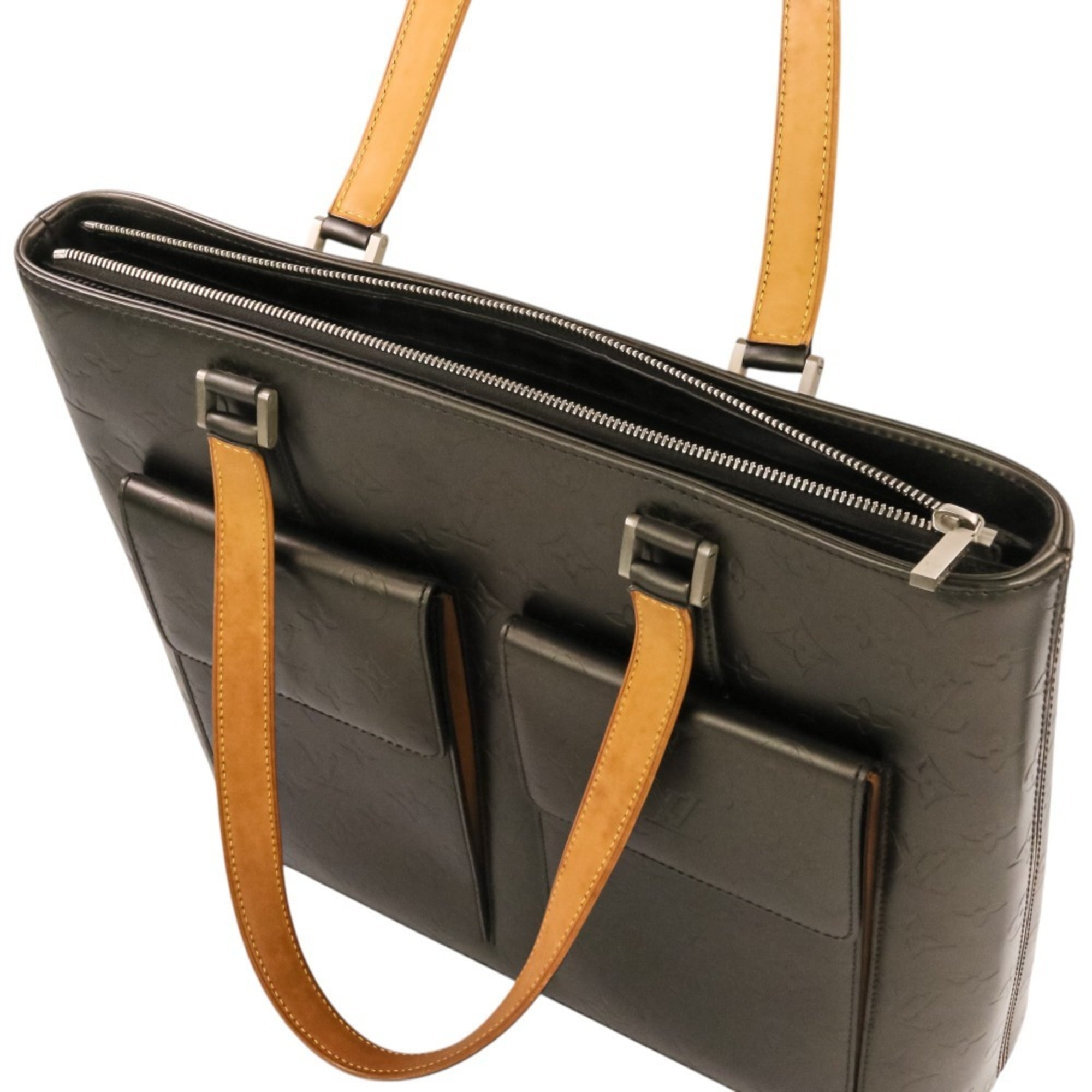 Louis Vuitton Monogram Mat Wilwood Tote Bag M55102 Gray Women's — Like New