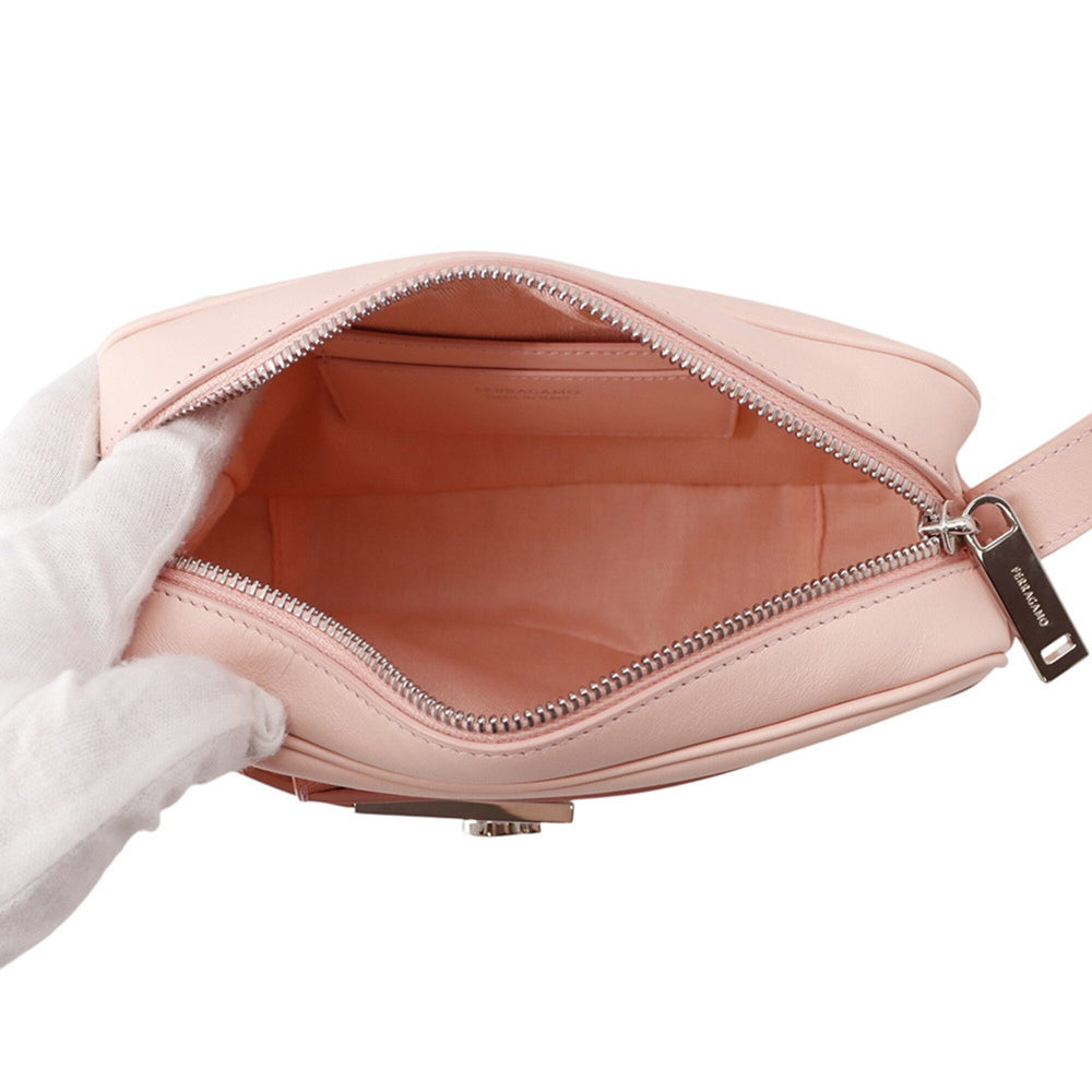 Salvatore Ferragamo Shoulder Bag Gancini Archive Camera Case Small 216292 Handbag Women's — Like New