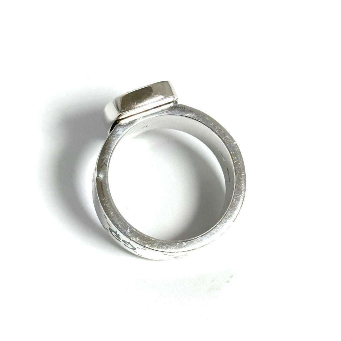 Gucci Men's Pineapple Silver Ring