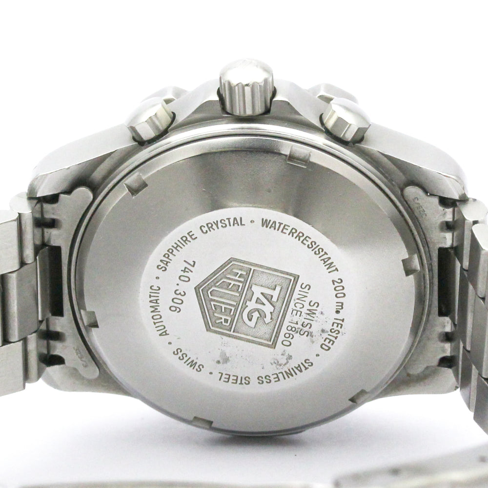 TAG HEUER Chronograph Diver Steel Automatic Mens Watch 740.306 — Good