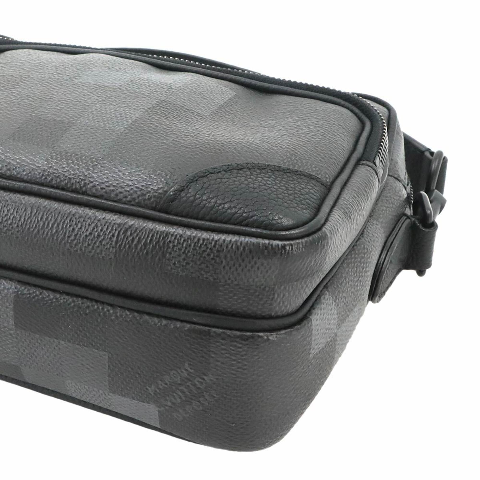 Louis Vuitton Damouflage Black Nile Handbag 2-way Shoulder Bag N14988 Nil Messenger — Like New