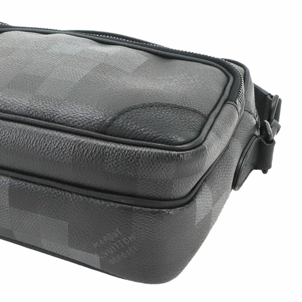Louis Vuitton Damouflage Black Nile Handbag 2-way Shoulder Bag N14988 Nil Messenger — Like New